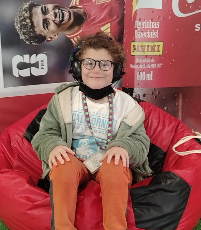 Criança da comunidade ExpoTEA 13